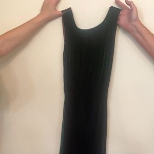 Green Velvet Dress